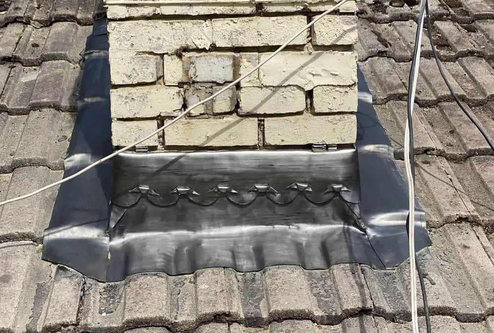 Preserving Heritage: Revitalising Lead Flashing on a Chimney