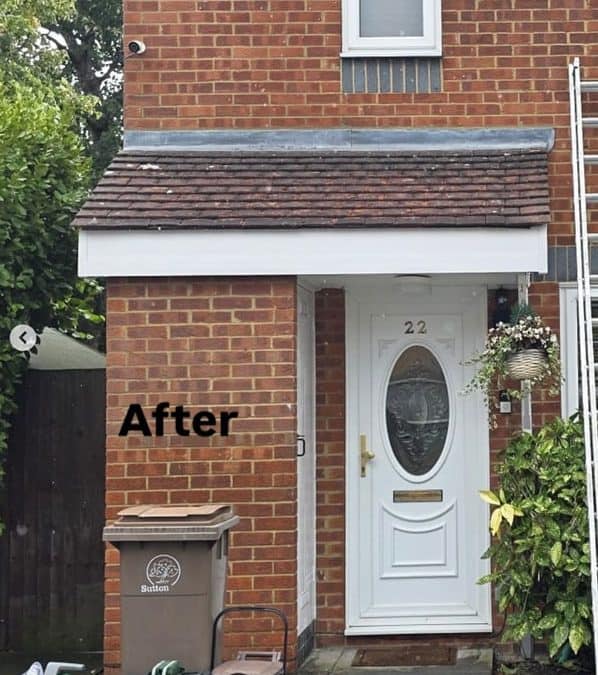 Small Roofing job in Cheam